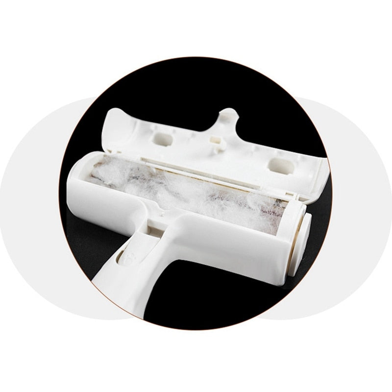 SOLVESSI Reusable Pet Hair Remover Roller – Lint Roller for Couch, Bed & Clothes