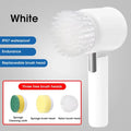 SOLVESSI Electric Spin Scrubber – Cordless Cleaning Brush with Replaceable Heads