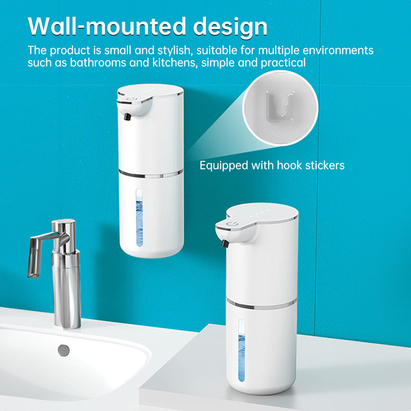 SOLVESSI Touchless Liquid Soap Dispenser – 350 mL
